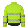 Hi Vis Puffer Jackets Back